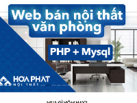 [Full Code + Báo Cáo] Code trang web bán nội thất văn phòng bằng PHP Laravel + Mysql.